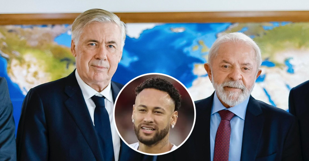 Ancelotti Consults Brazilian President Lula Over Neymar’s World Cup Future
