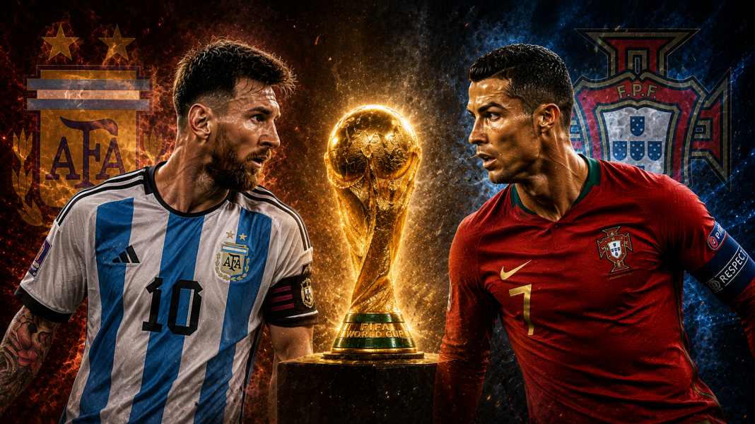Ronaldo and Messi set to meet in a historic match at the 2026 World Cup