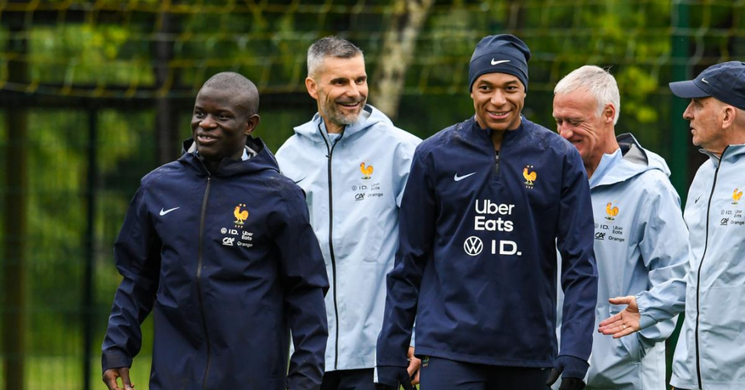The shocking moment a teammate refused to greet Mbappe