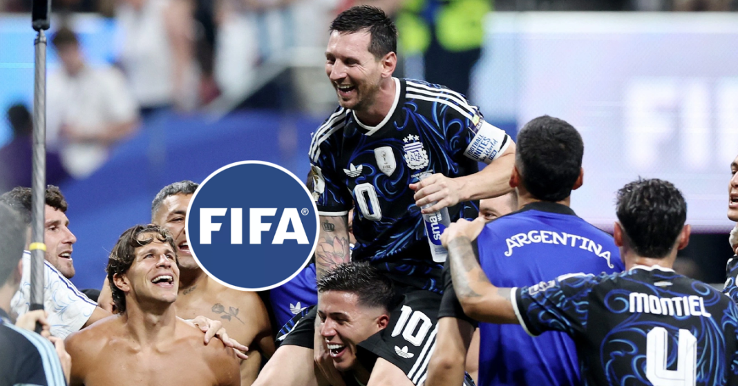 FIFA officially addresses Argentina’s controversial celebration