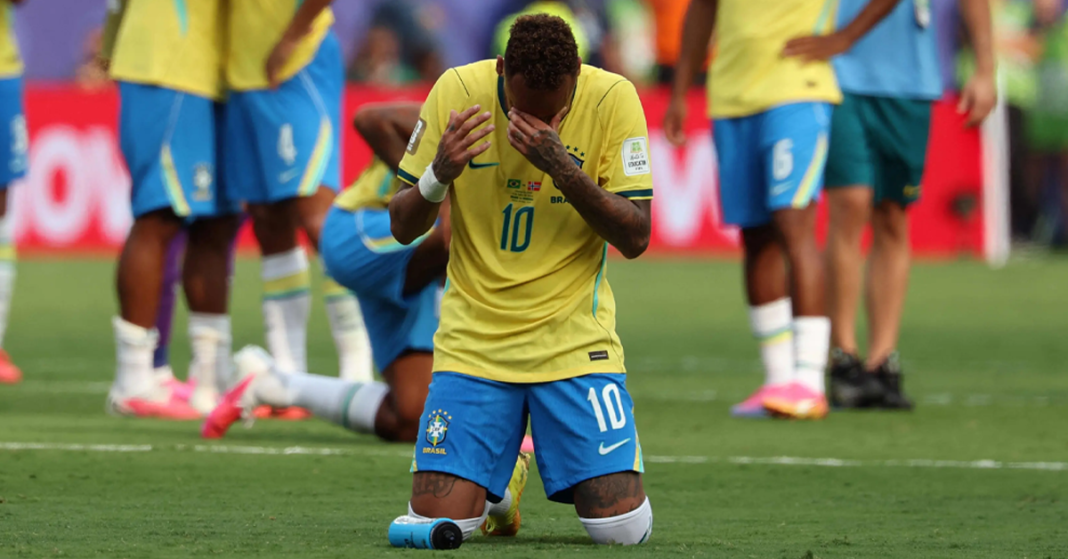 Neymar set a sad record after losing to Norway