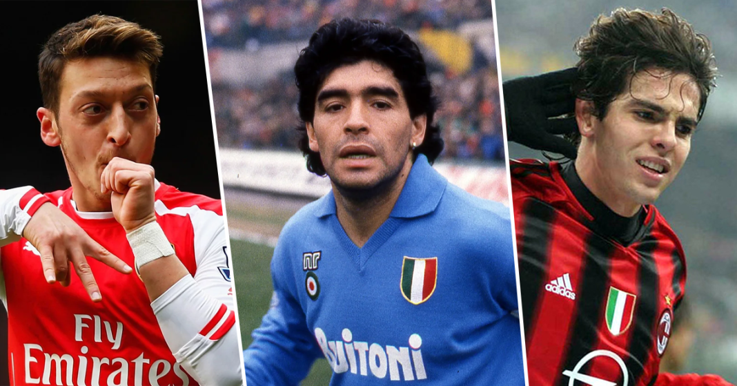 RANKED: The 20 Greatest Attacking Midfielders in Football History