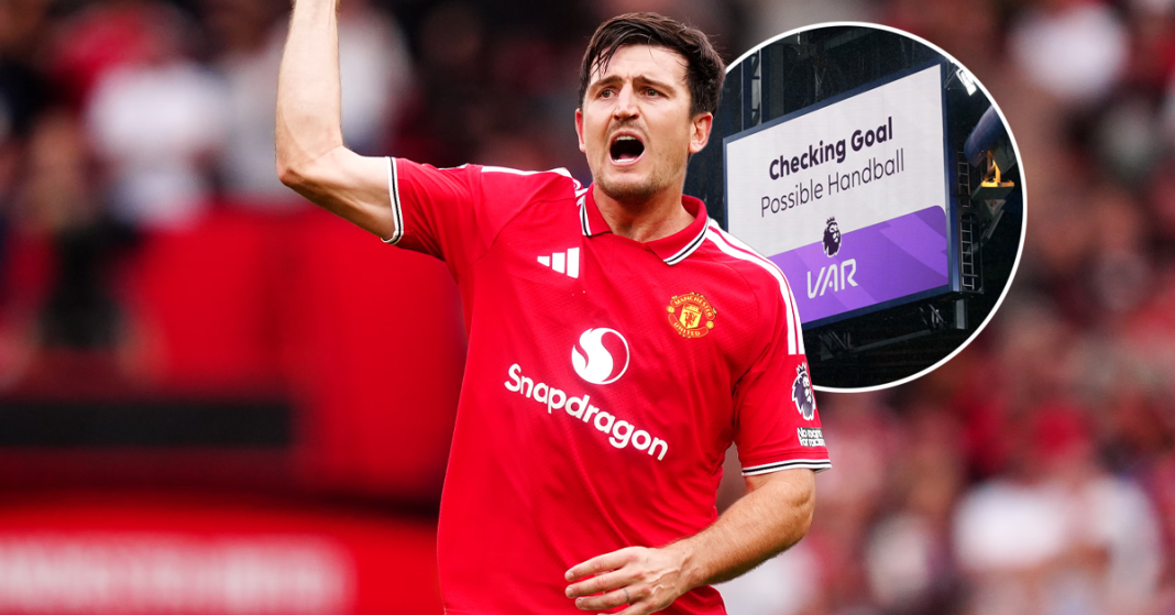 Harry Maguire admits Man United got lucky after bizarre VAR decision