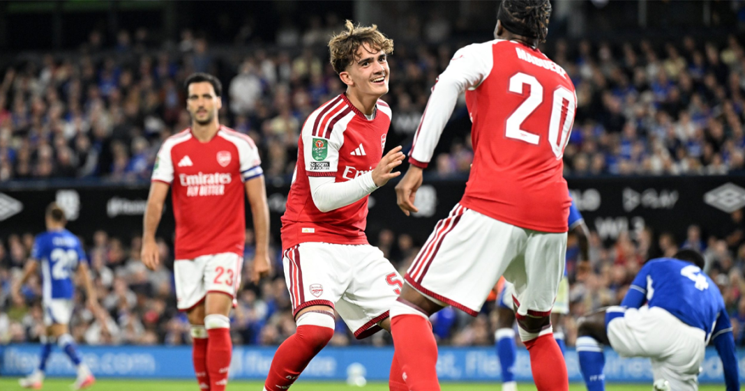 Arsenal youngster makes history and matches rare record set by Man Utd legend