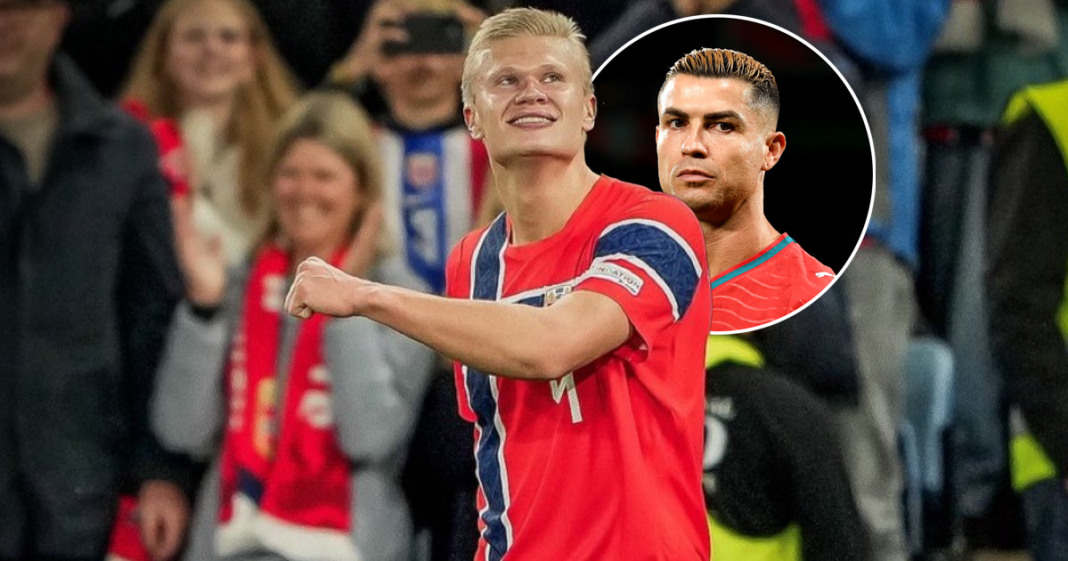 Haaland pulls further clear of Ronaldo with historic Nations League record