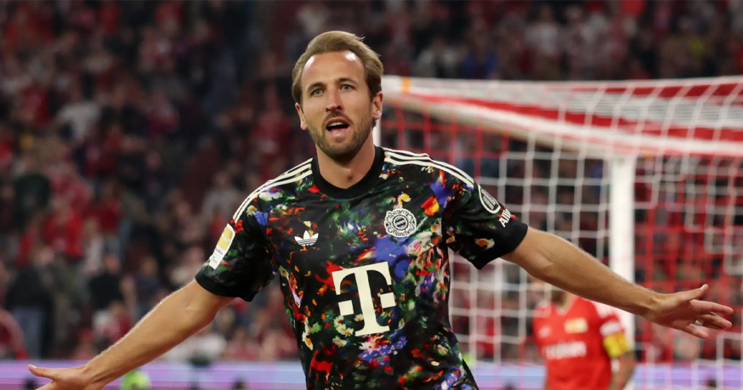 Harry Kane set Bundesliga record with historic 100th goal
