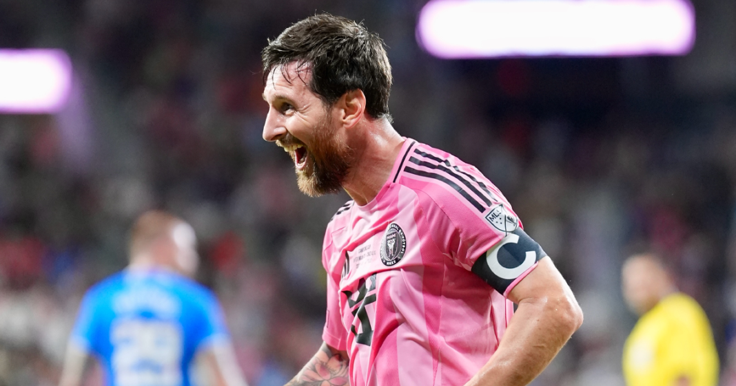 Messi reaches 100 goals in a very special way at Inter Miami