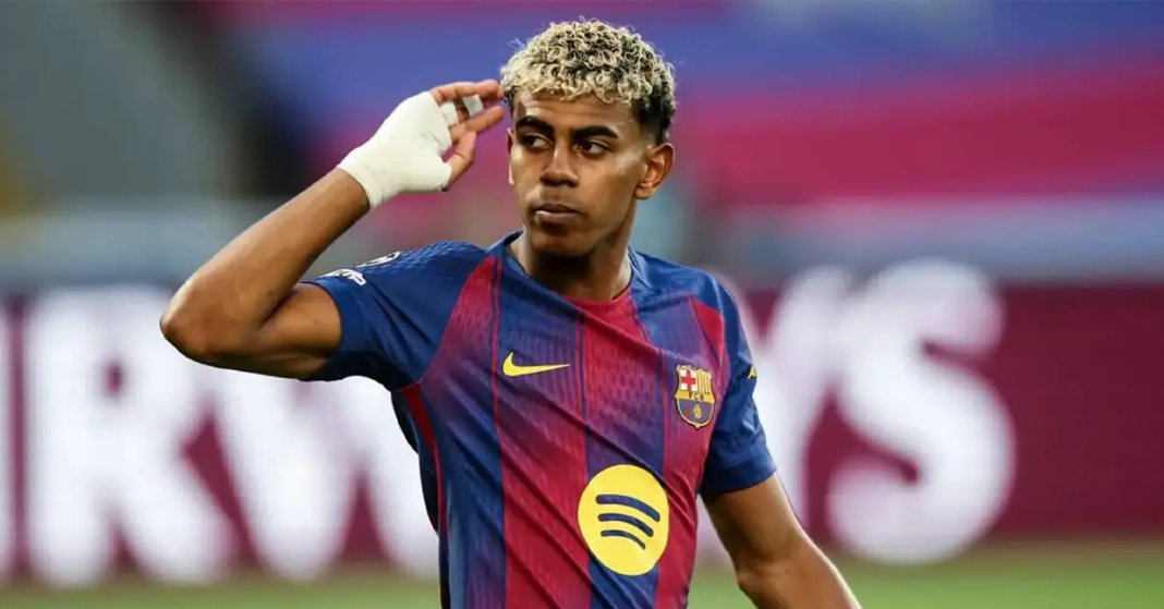Lamine Yamal makes history with second straight La Liga player award