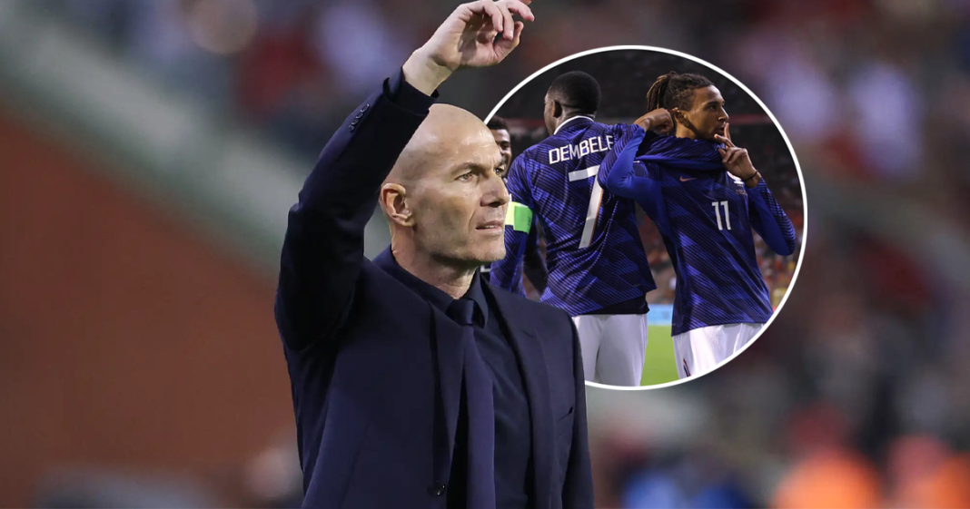 Zinedine Zidane’s viral reaction after Michael Olise’s stunning goal