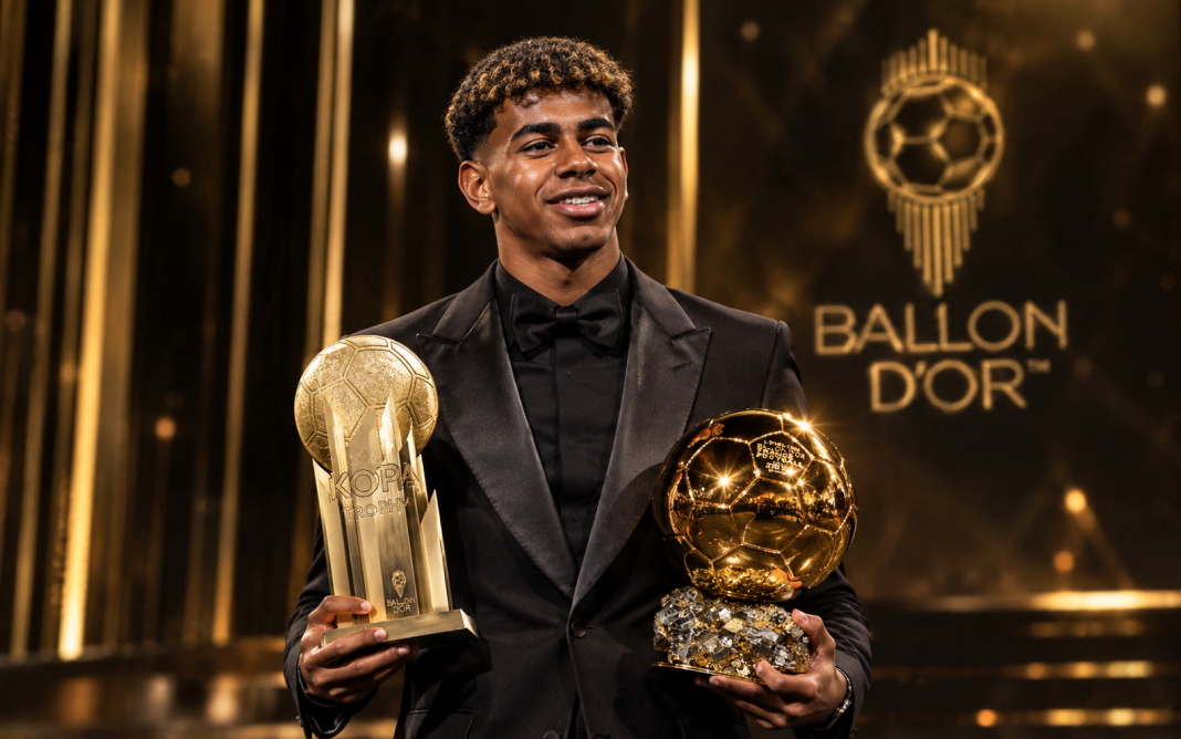 Ballon d’Or reveals Yamal’s incredible record, leaving Messi and Ronaldo far behind