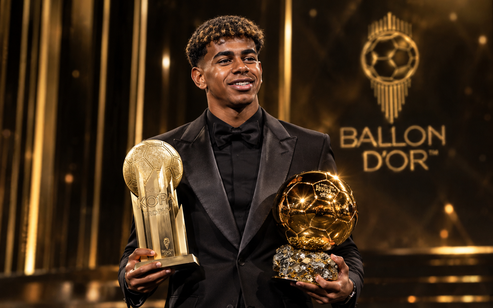 Golden Double Trophy Celebration