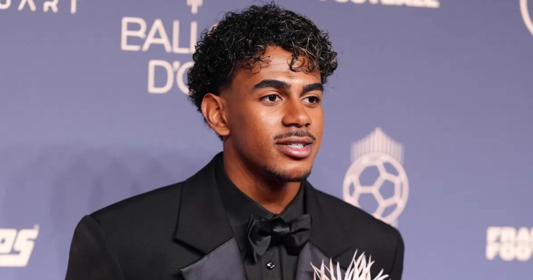 Lamine Yamal’s strange reaction as Harry Kane receives the Ballon d’Or